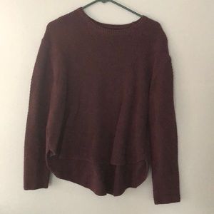Dark purple warm sweater